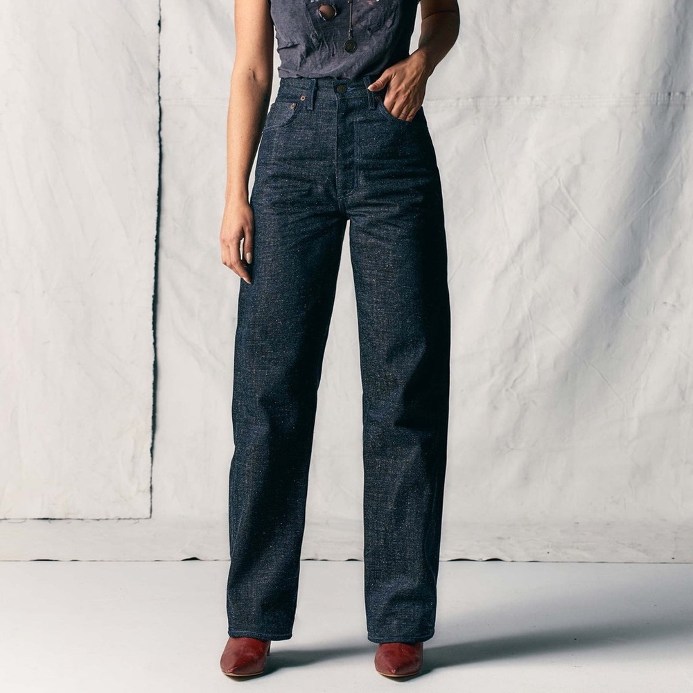 imogene + willie 
catherine indigo rigid neps